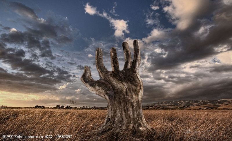 死亡之手图片素材