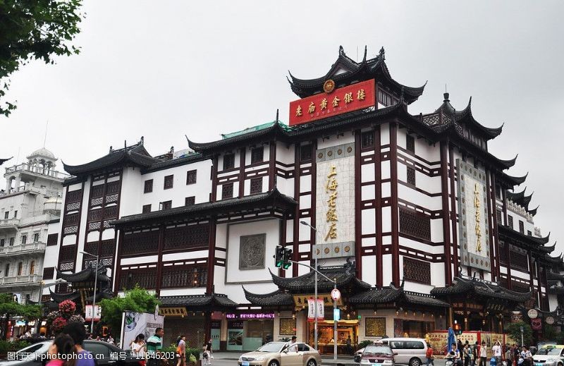 上海老饭店图片素材