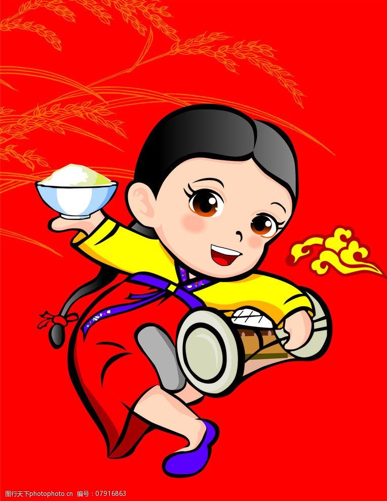 新疆女孩图片素材