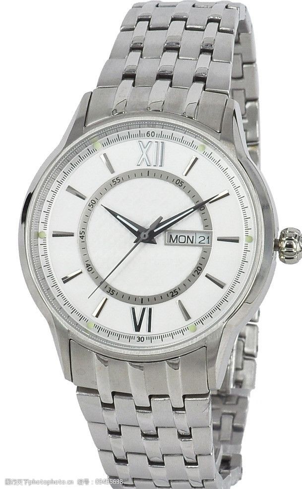 双日历手表图片素材