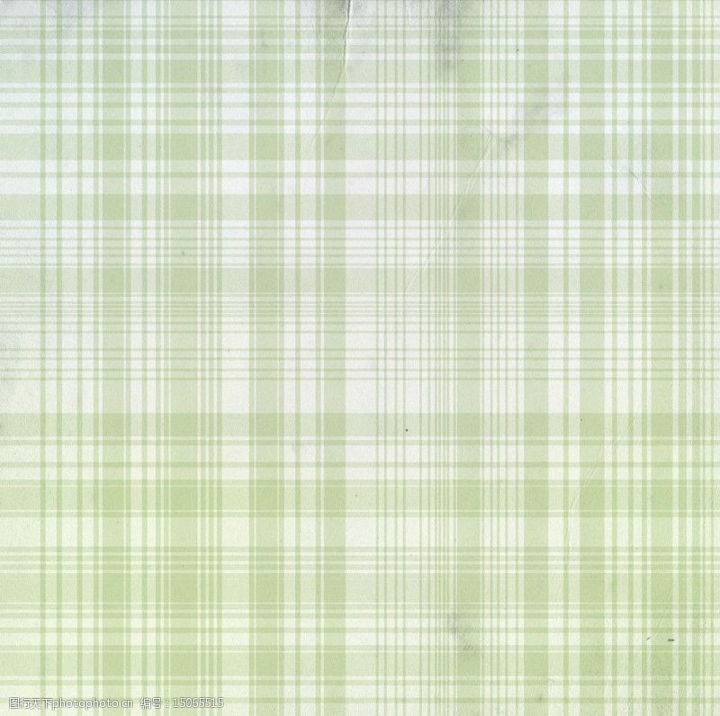 苏格兰淡雅绿色条纹格子图片