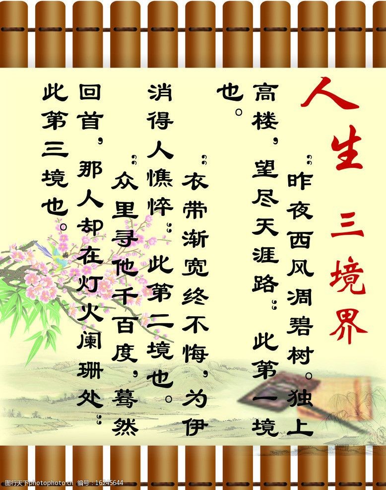 人生三境界图片