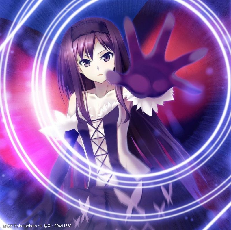 光波下加速世界黑姬图片