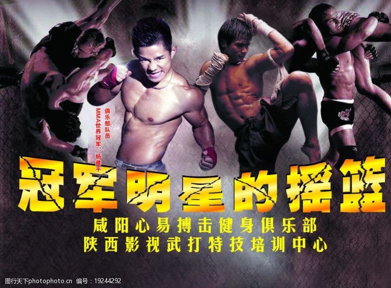 泰拳搏击健身图片