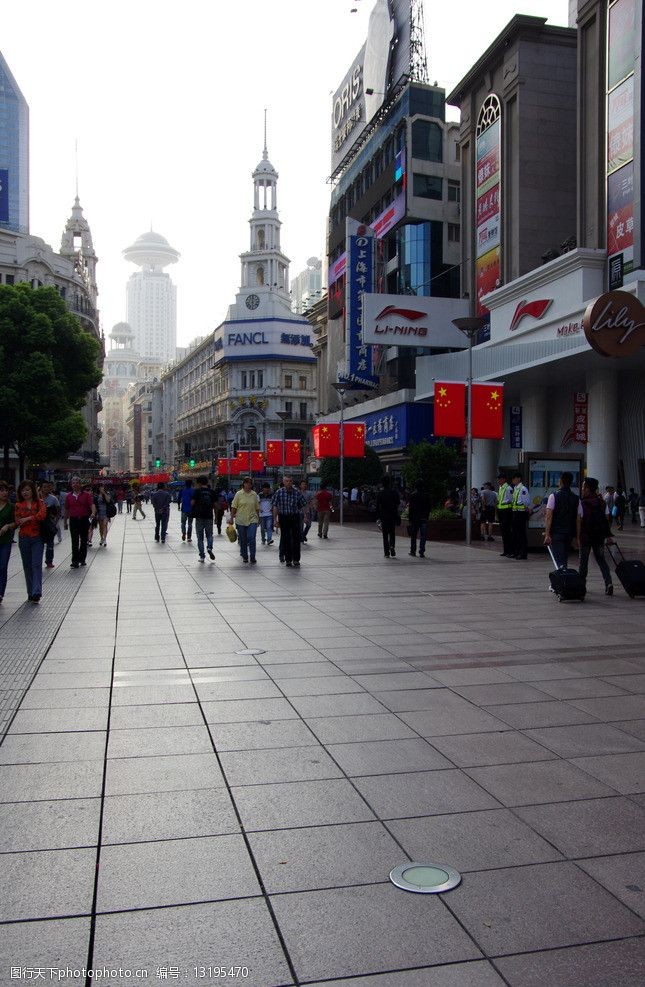 南京街街景图片