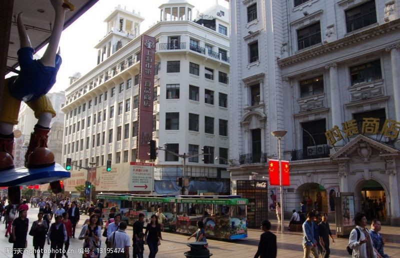 南京街街景图片