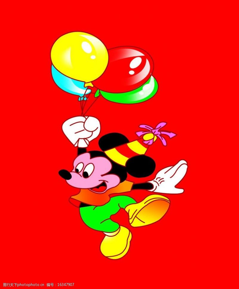 老鼠卡通米老鼠气球图片