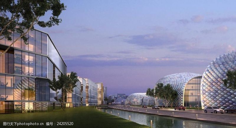 世界建筑设计未来世界科幻建筑商业中心