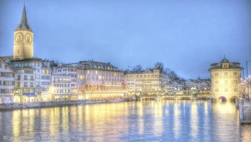 瑞士风光欧式建筑图片