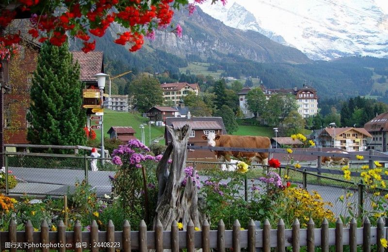 瑞士风光瑞士旅游