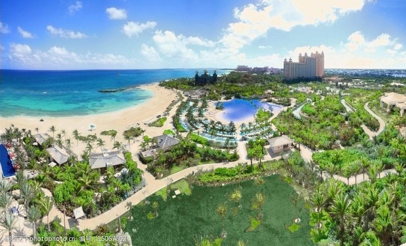 亚特兰蒂斯酒店巴哈马海滩图片