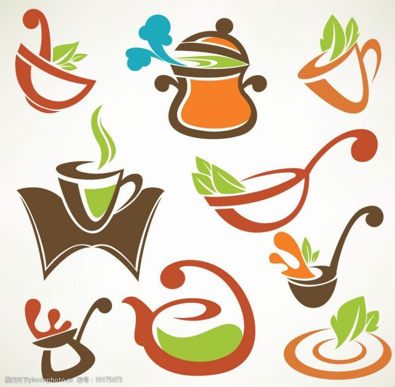 咖啡图标创意餐饮图标图片