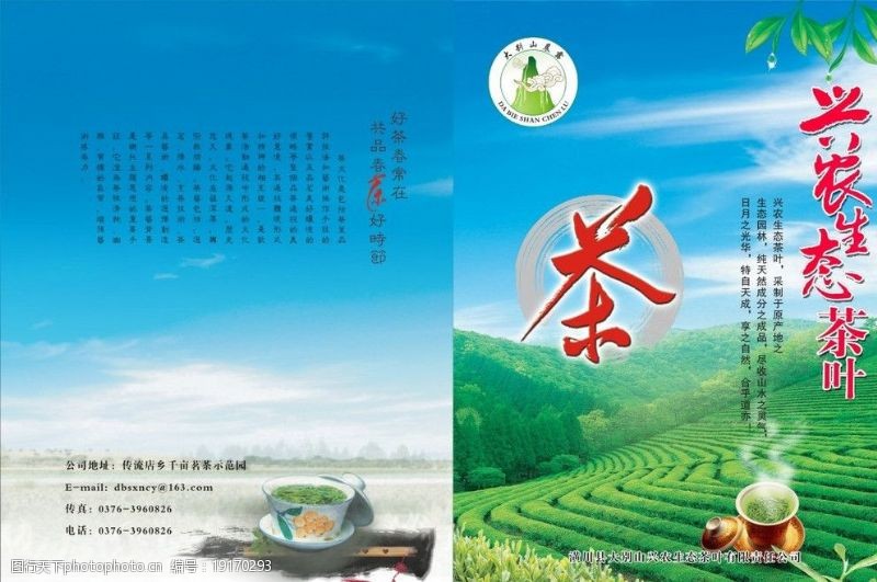 茶农兴农生态茶叶图片