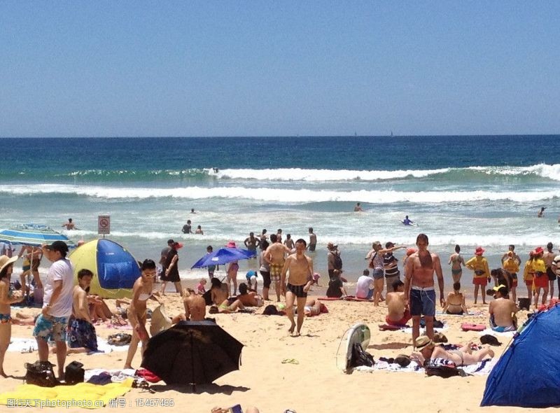 比基尼悉尼manly海滩图片