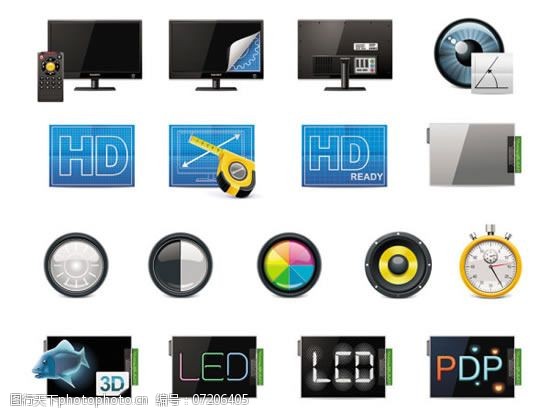 遥控器免费下载DVD遥控器科技图标
