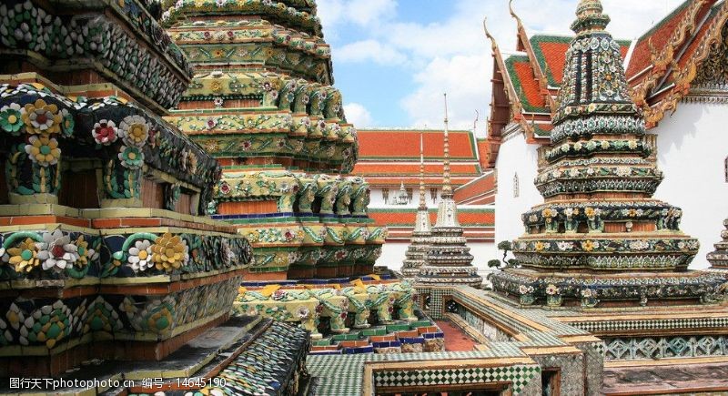 泰国建筑泰国寺庙图片