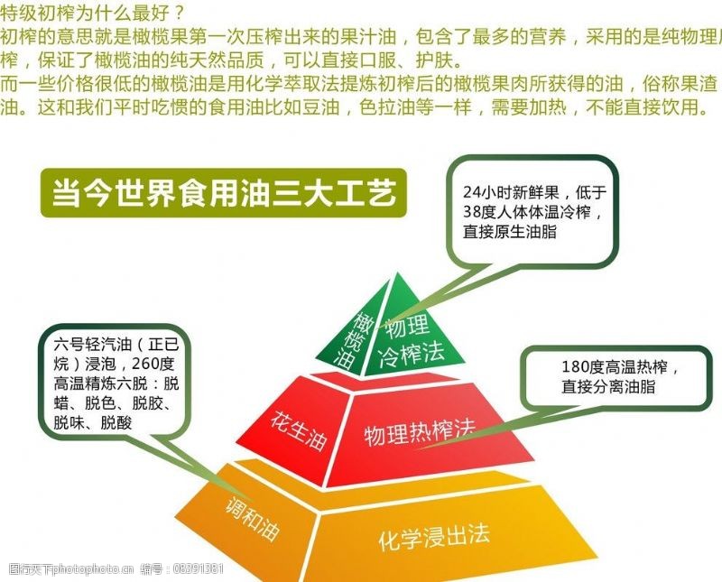 饮食结构金字塔食用油金字塔结构三大工艺图片