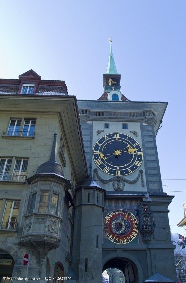 瑞士伯尔尼钟楼图片
