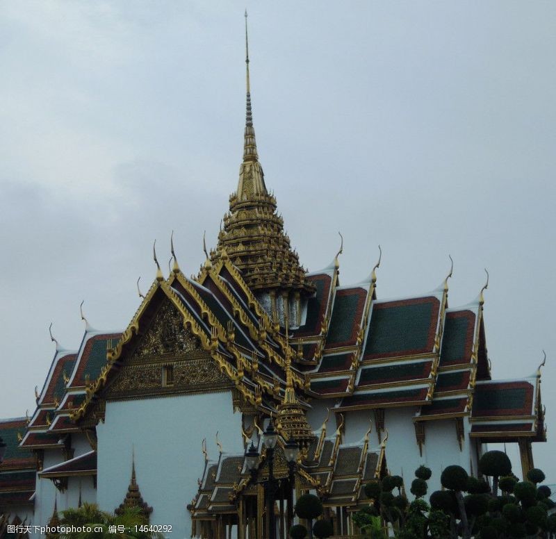 泰国建筑泰国曼谷大皇宫房屋图片