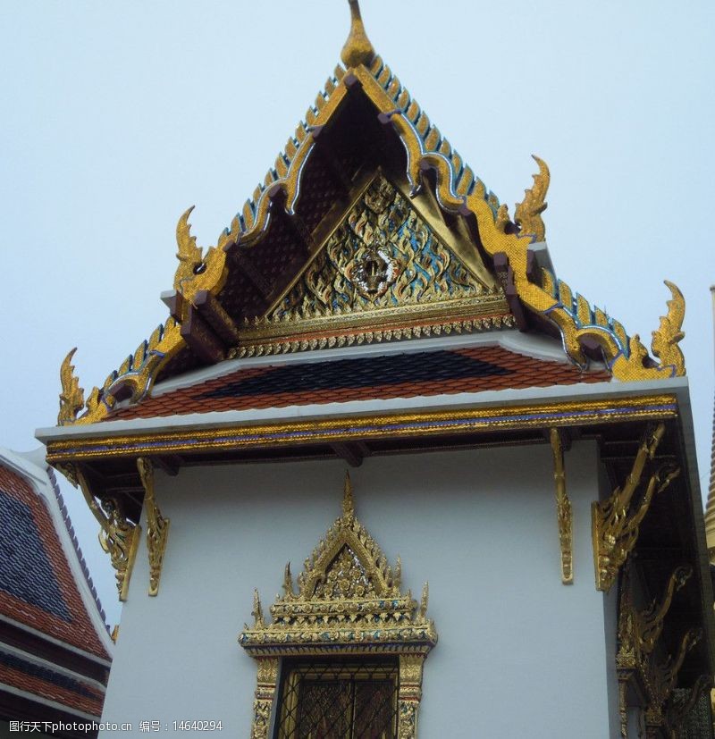 泰国建筑泰国曼谷大皇宫建筑图片