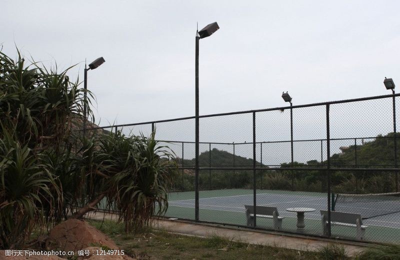 杨梅网球场图片