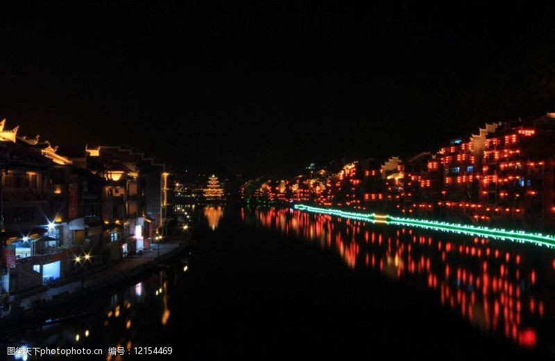 贵州镇远夜景图片