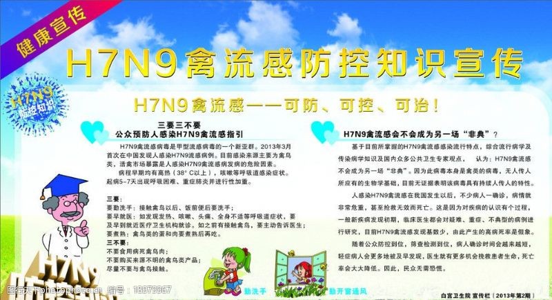流感宣传H7N9禽流感图片