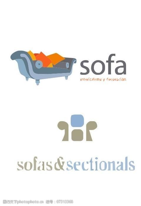 方形标签沙发logo图片