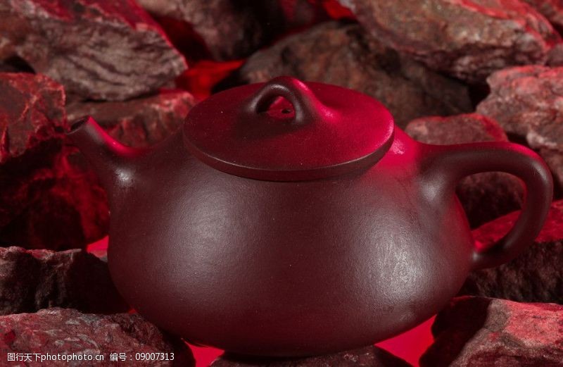 功夫茶收藏品紫砂壶图片