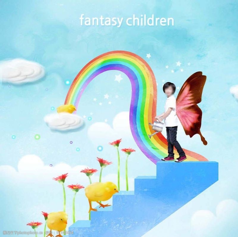 fantasy儿童生活图片