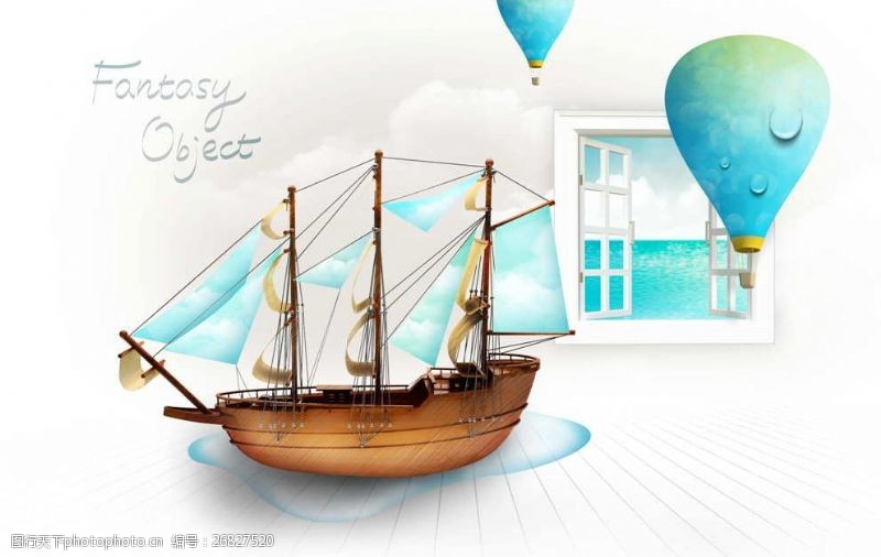 fantasy帆船
