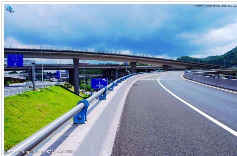 射灯柱中国桥梁交通建筑图片