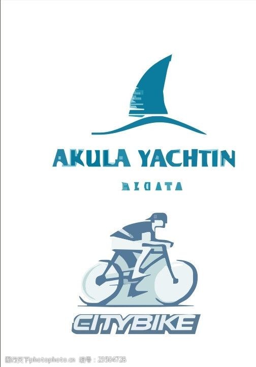 骑单车运动logo