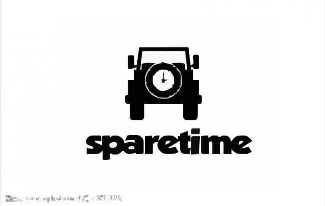 方形标签时间logo图片