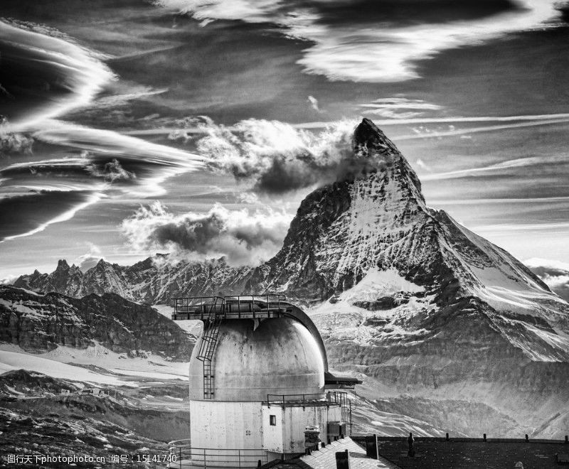 瑞士风光马特洪峰图片
