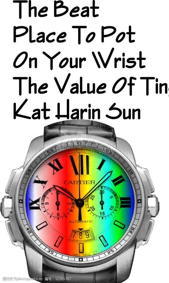 时尚钟表手表图片