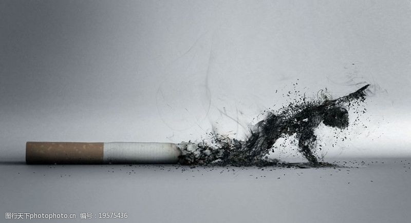 吸烟有害香烟创意图图片