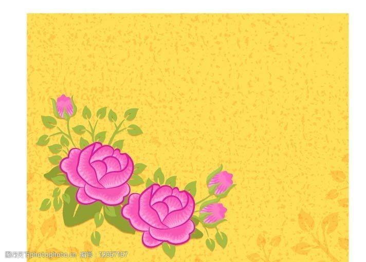 花纹花卉横幅中式花纹图片