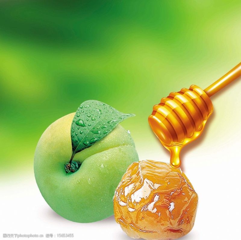 健康休闲蜂蜜李干蜜饯凉果梅肉图片