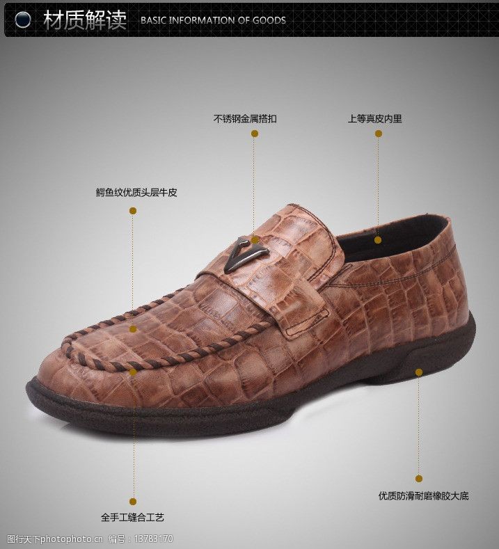 72dpi淘宝皮鞋材质解读图片