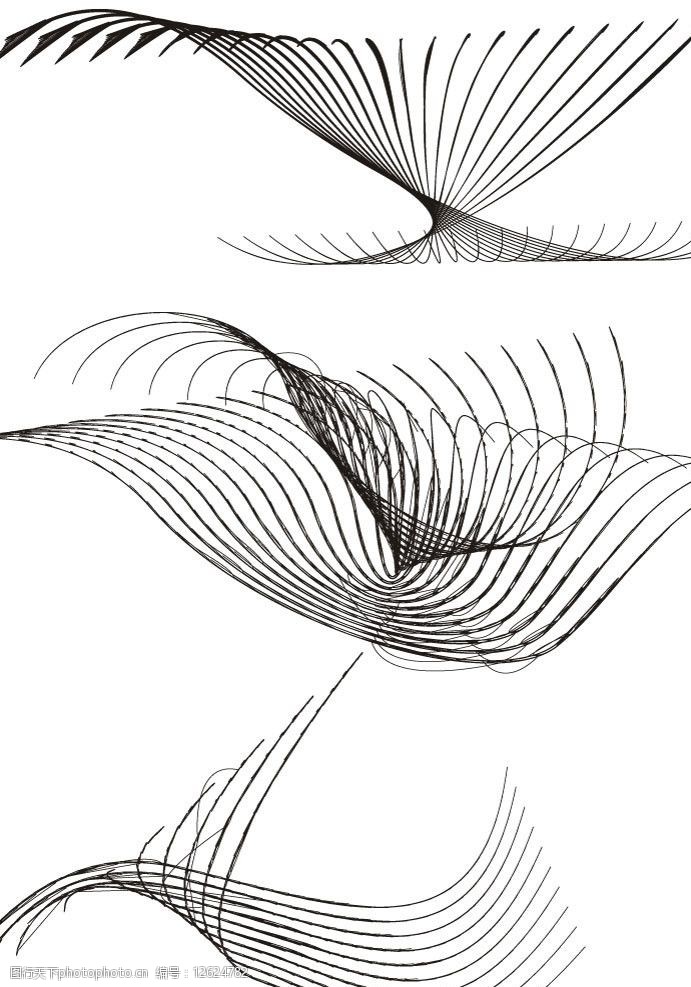 波的动态线动感曲线图片
