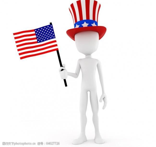 美国国旗模板下载美国独立日素材图片