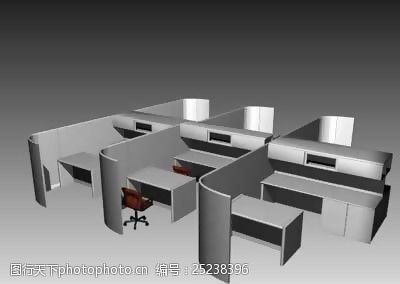 办公桌3D办公家具模型20080918更新19