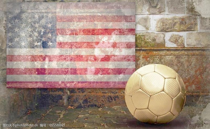 怀旧足球矢量素材美国足球图片