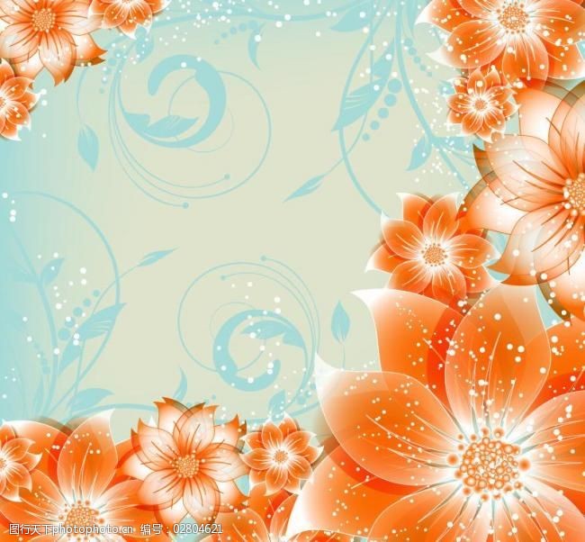 欧式图案模板下载花卉花朵背景图片