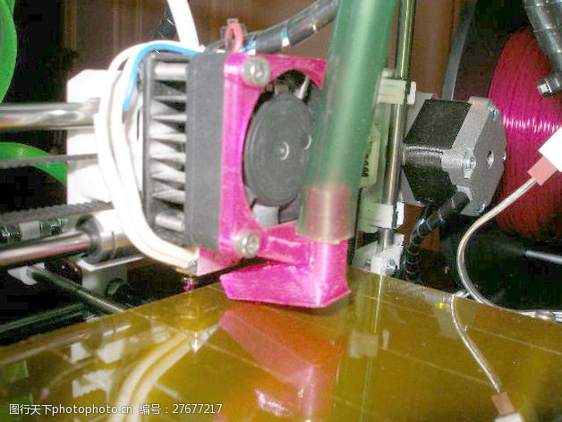 3d打印模型RepRap赫胥黎管冷却