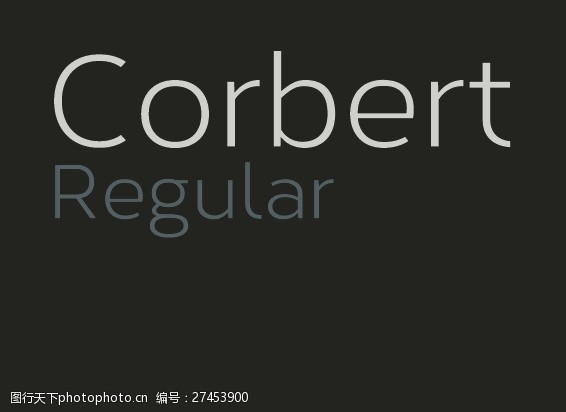 opentype考波特字体
