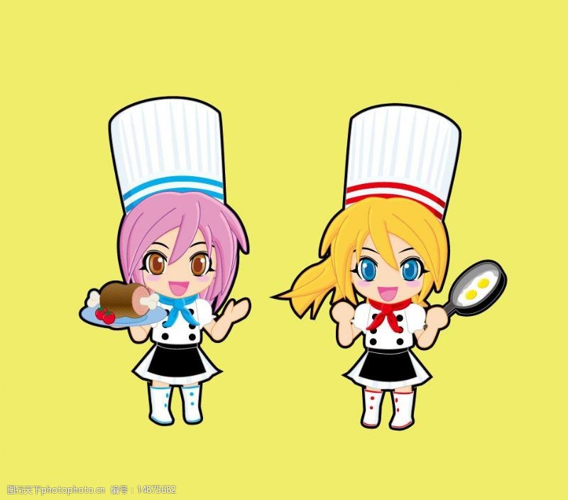 厨师卡通人物厨师图片