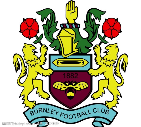 fcBurnleyFClogo设计欣赏BurnleyFC下载标志设计欣赏