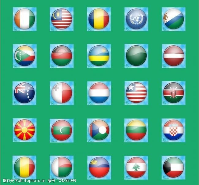 美国国旗模板下载175国家旗帜图片
